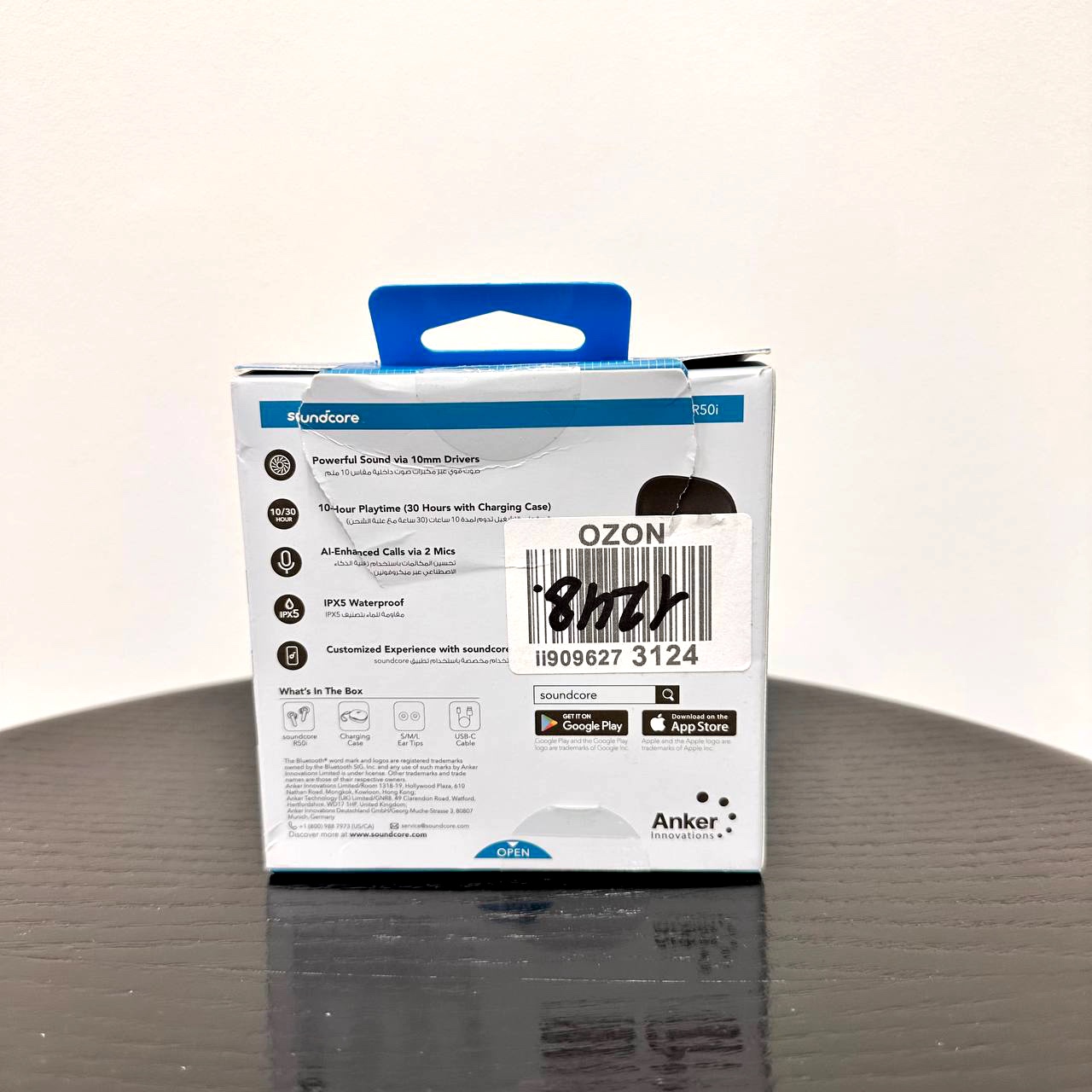 Беспроводные наушники Anker Soundcore R50i, черный Фото 4