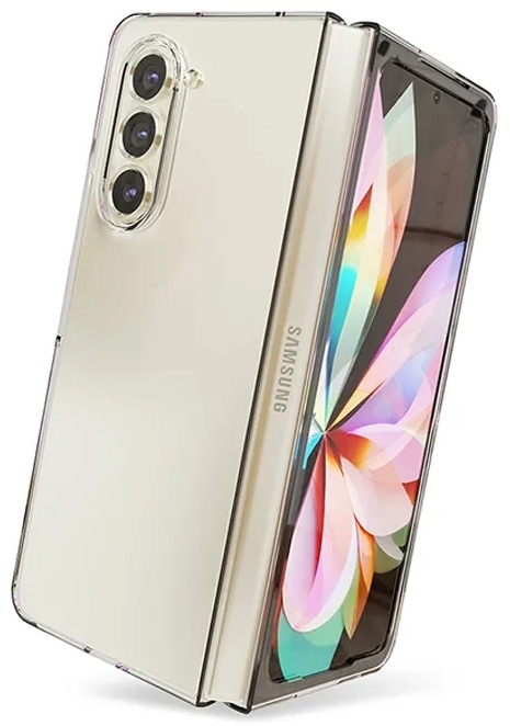 Чехол VLP Crystal Case для Samsung Z Fold 5, прозрачный Фото 0