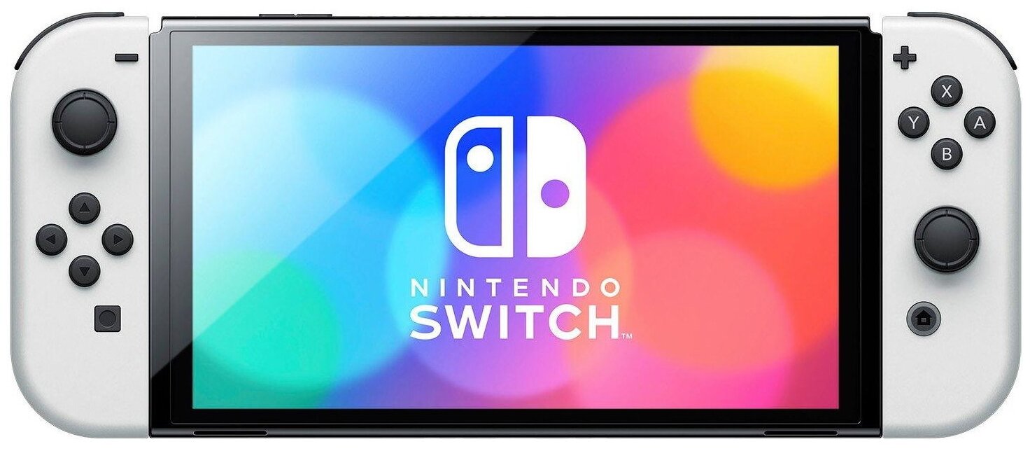 Игровая приставка Nintendo Switch (OLED model), белый Фото 0