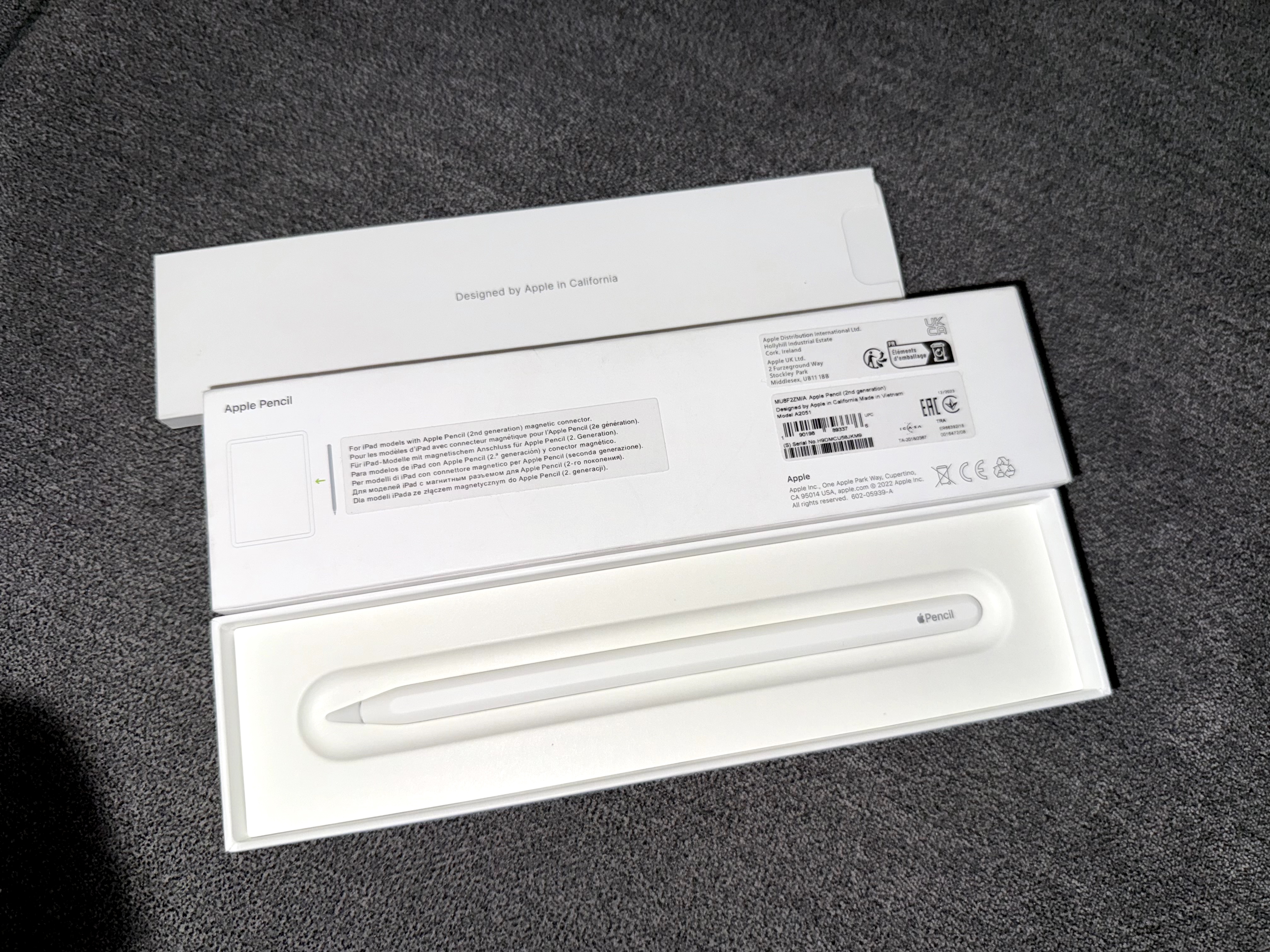 Стилус Apple Pencil (2nd Generation), белый Фото 1