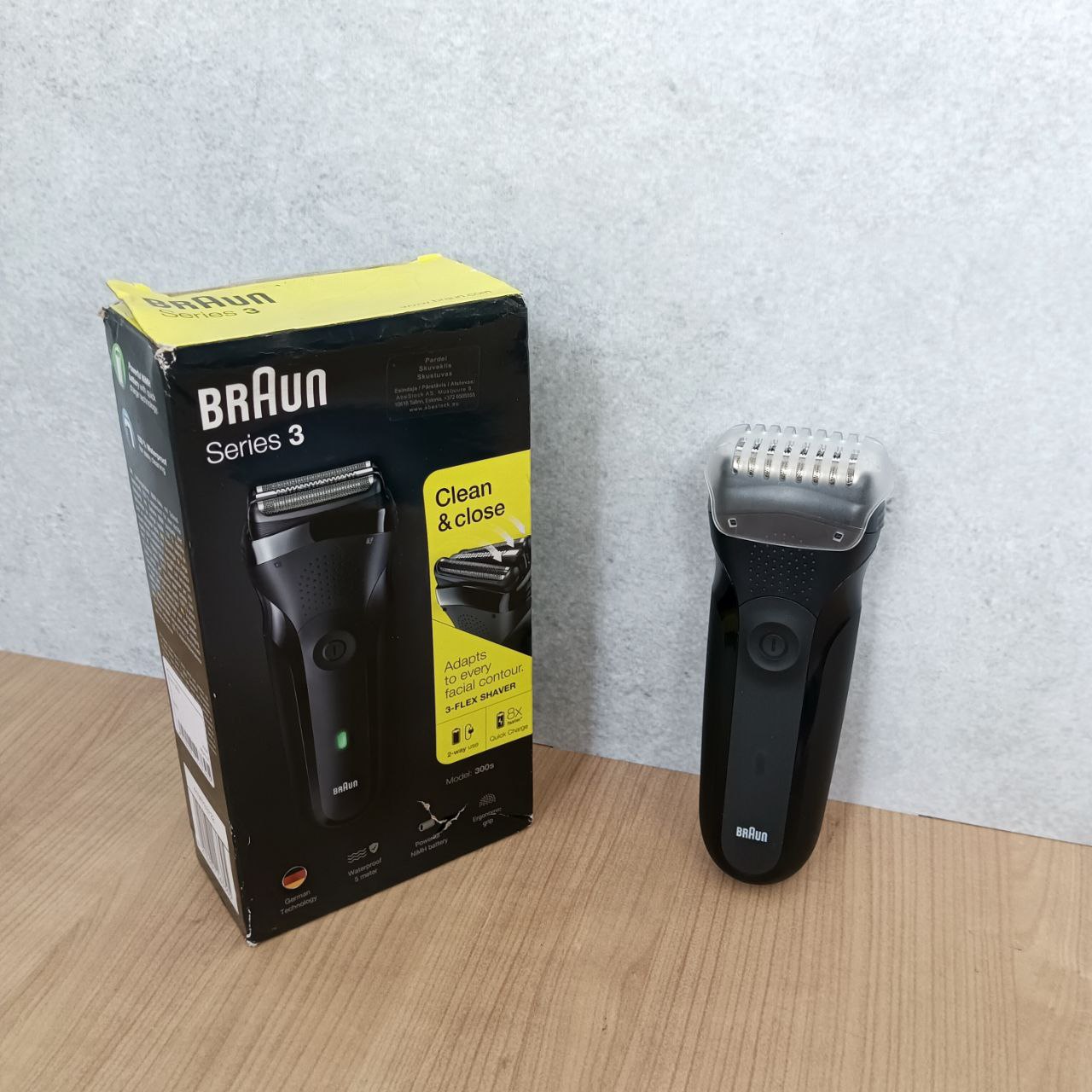 Электробритва Braun 300S, черный Фото 2