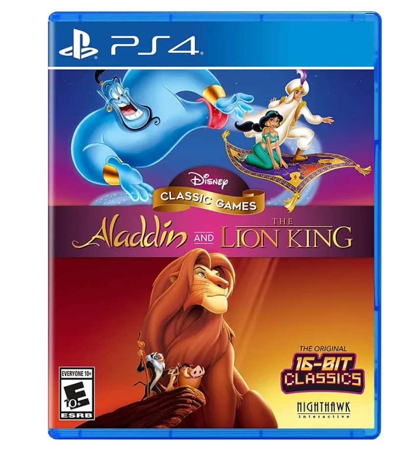 Игра Disney Classic Games: Aladdin and The Lion King для PS4 Фото 0