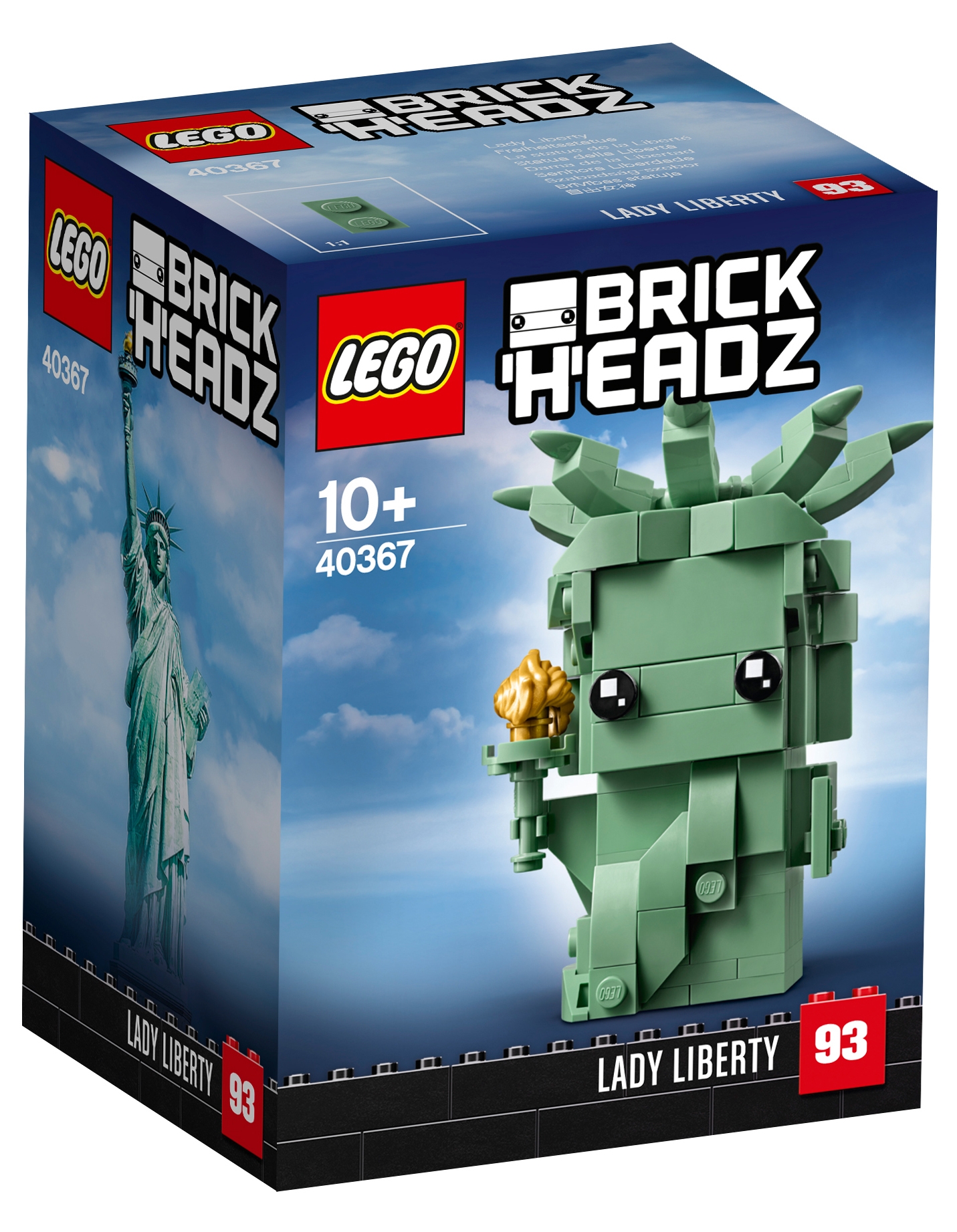 Конструктор LEGO BrickHeadz 40367 Статуя Свободы Фото 0