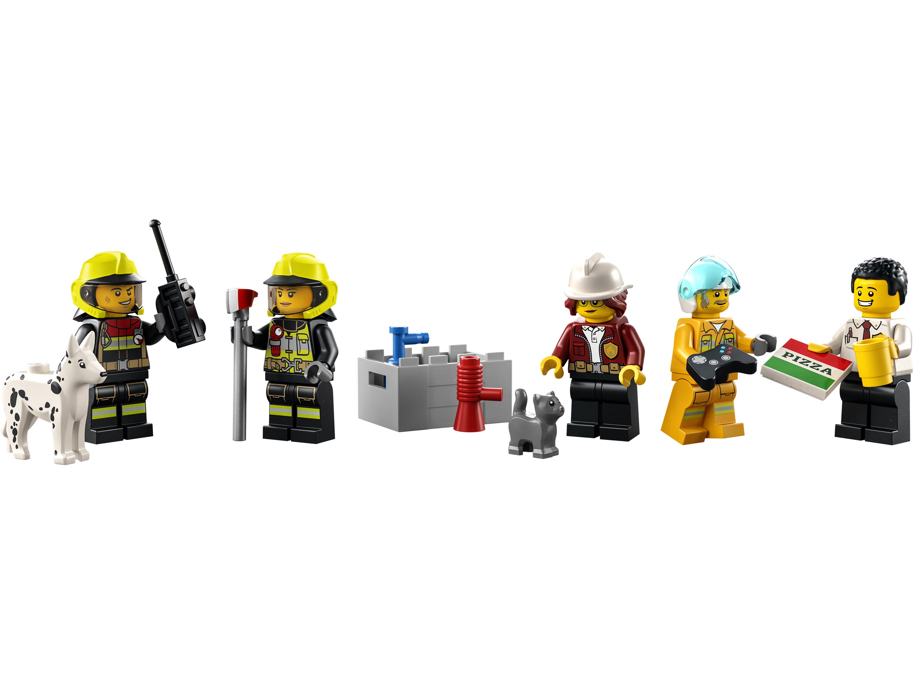 Конструктор LEGO City 60320 Пожарная часть Фото 6