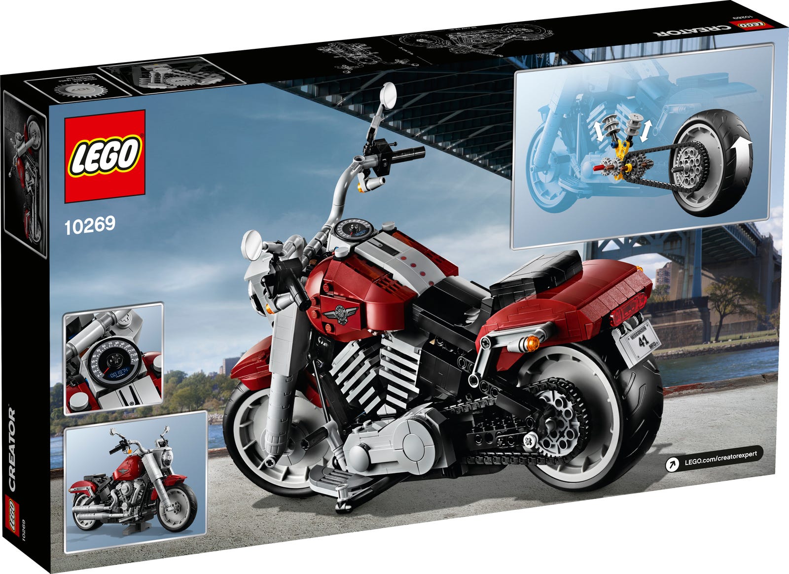 Конструктор Lego Harley-Davidson Fat Boy 10269 Фото 6
