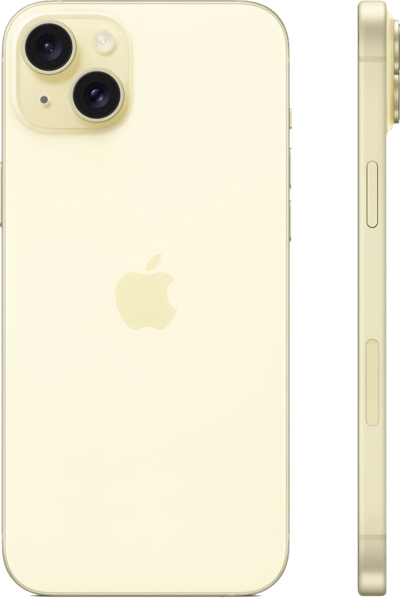Смартфон Apple iPhone 15 Plus Dual Sim 256Гб, (Желтый) Yellow Фото 1