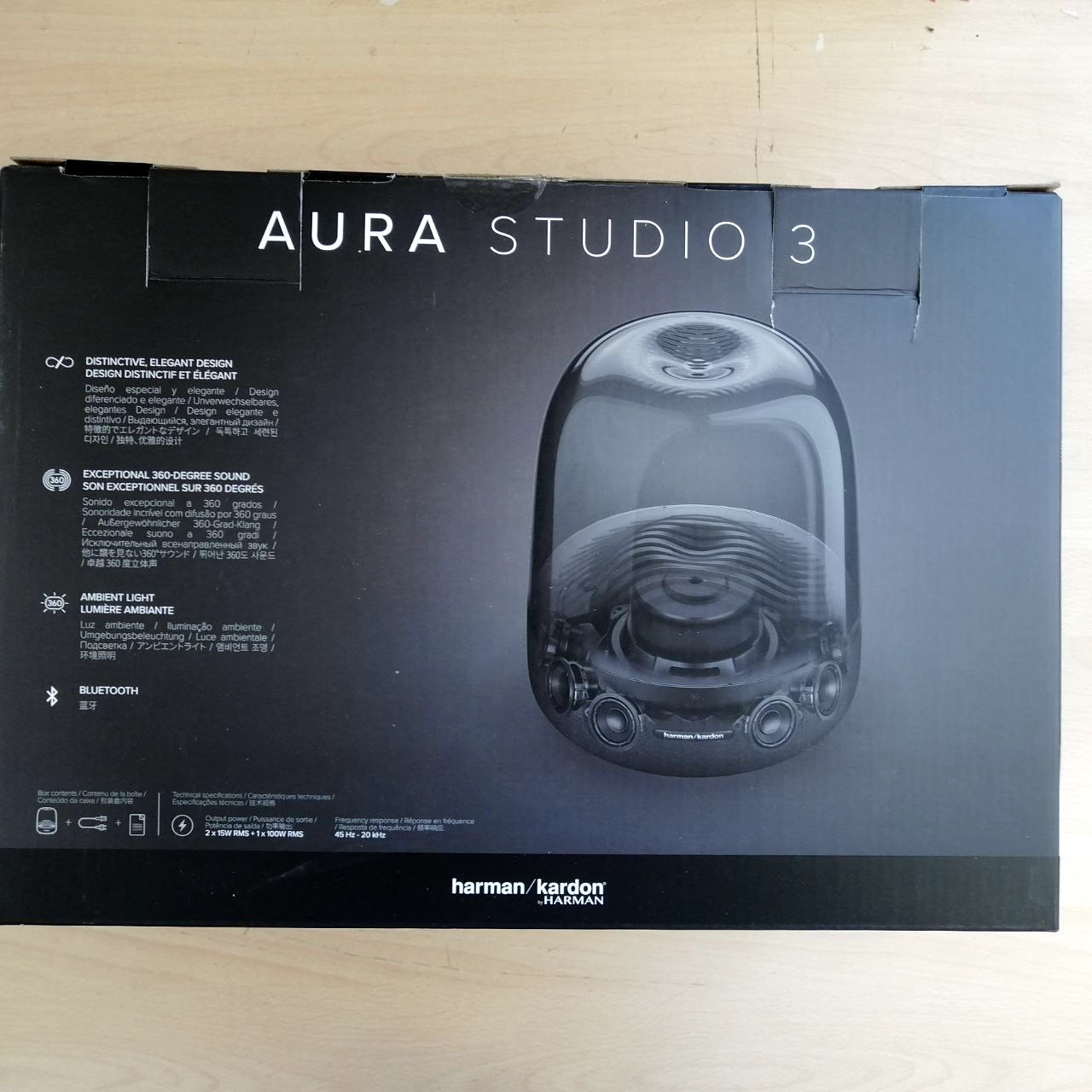 Портативная акустика Harman Kardon Aura Studio 3, черный Фото 2