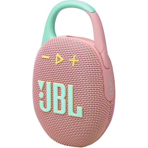 Портативная акустика JBL Clip 5, розовый Фото 1