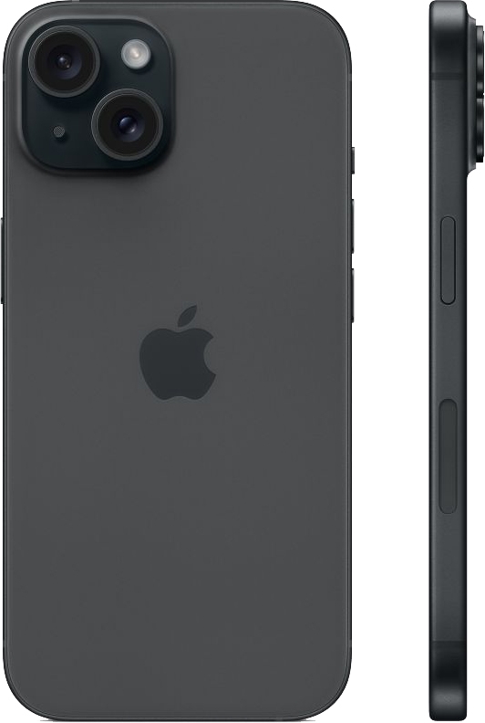 Смартфон Apple iPhone 15 256Гб, (Черный) Black Фото 1