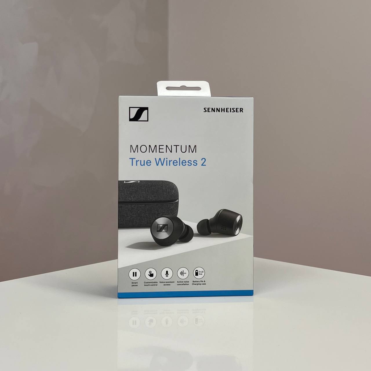 Беспроводные наушники Sennheiser Momentum True Wireless 2, черный Фото 1
