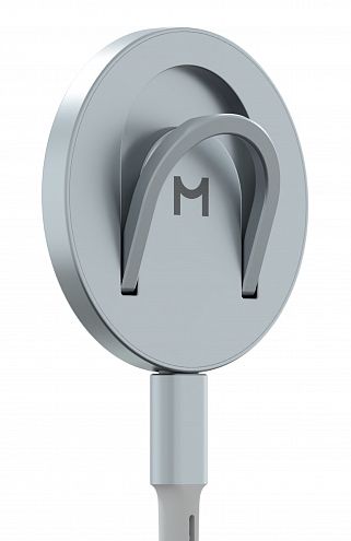 Беспроводное зарядное устройство Magssory Coin USB-C WCH015, темно-серый Фото 6