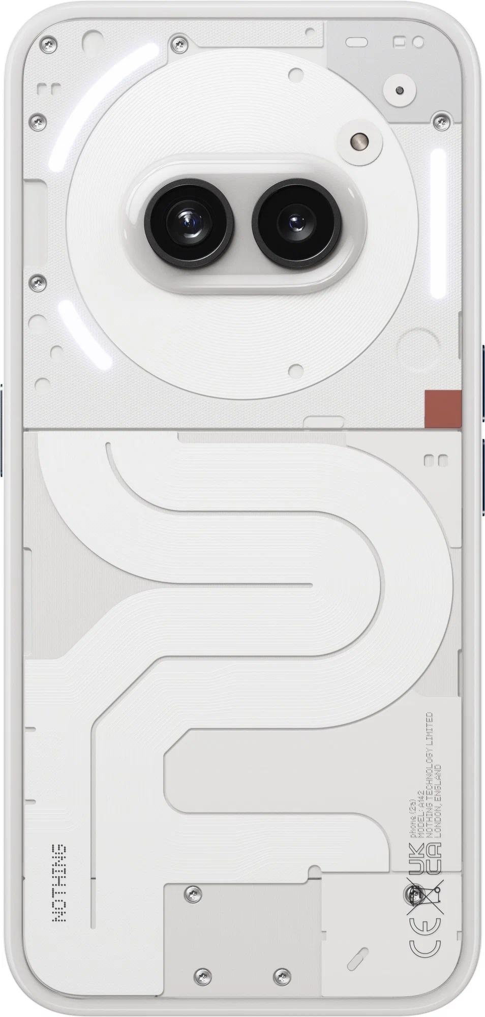 Смартфон Nothing Phone (2a) 12/256Гб, белый Фото 2