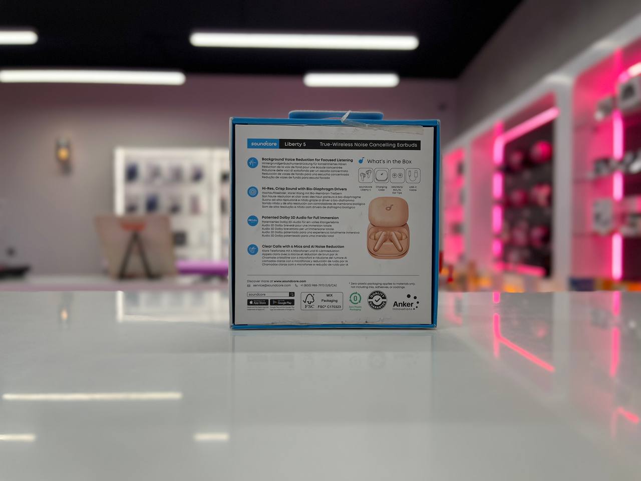 Anker SoundCore Liberty 5, абрикосовый Фото 6