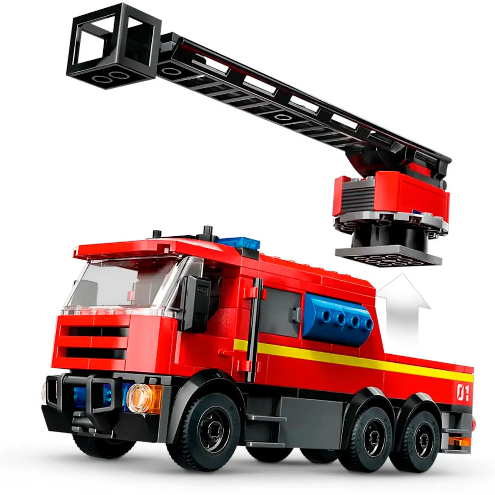 Lego city fire truck online