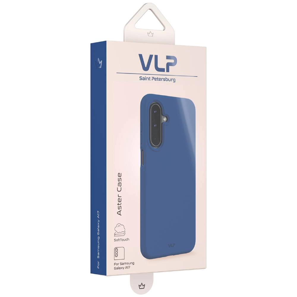 Чехол VLP Aster Case для Galaxy A17, темно-синий (1057193) Фото 4