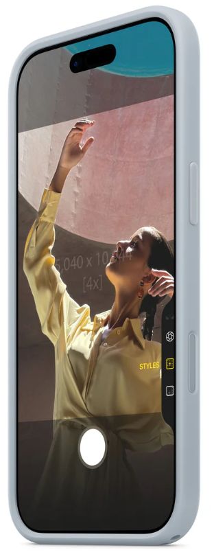 Бампер Apple Bumper для iPhone Air, голубой (Light Blue) MH024FE/A Фото 4