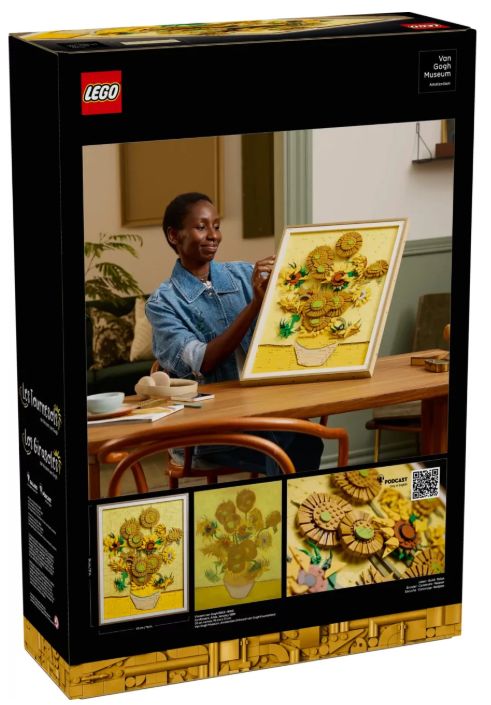 Конструктор LEGO Art 31215 Винсент ван Гог: Подсолнухи Фото 3