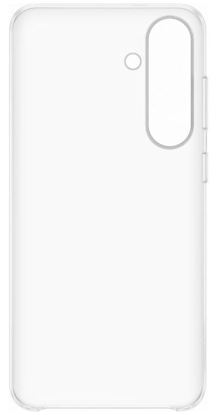 Силиконовый чехол для Samsung S25, прозрачный Фото 1