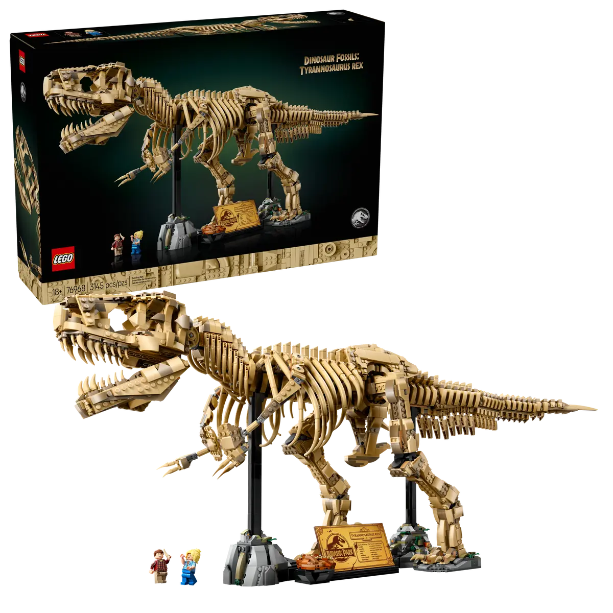 Конструктор LEGO Jurassic World 76968 Dinosaur Fossils: Tyrannosaurus rex Фото 1