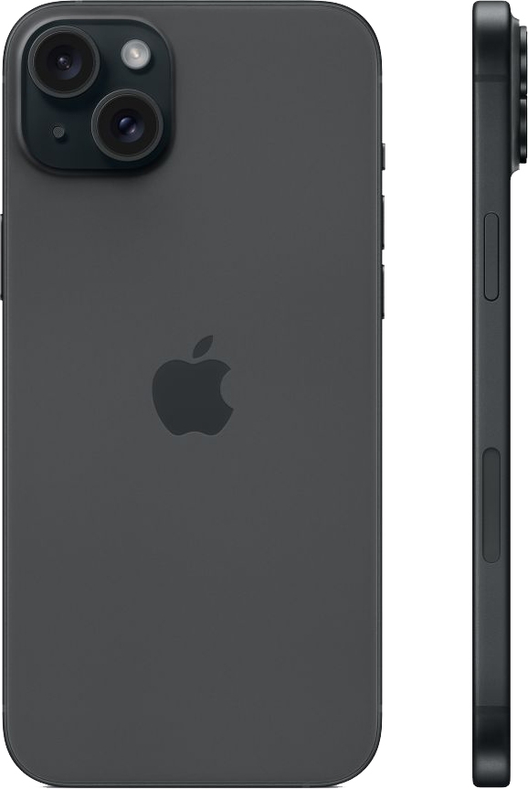 Смартфон Apple iPhone 15 Plus Dual Sim 256Гб, (Черный) Black Фото 1