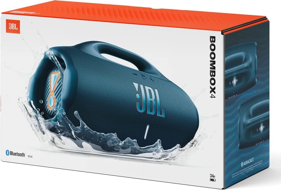 Портативная акустика JBL Boombox 4, Blue Фото 6