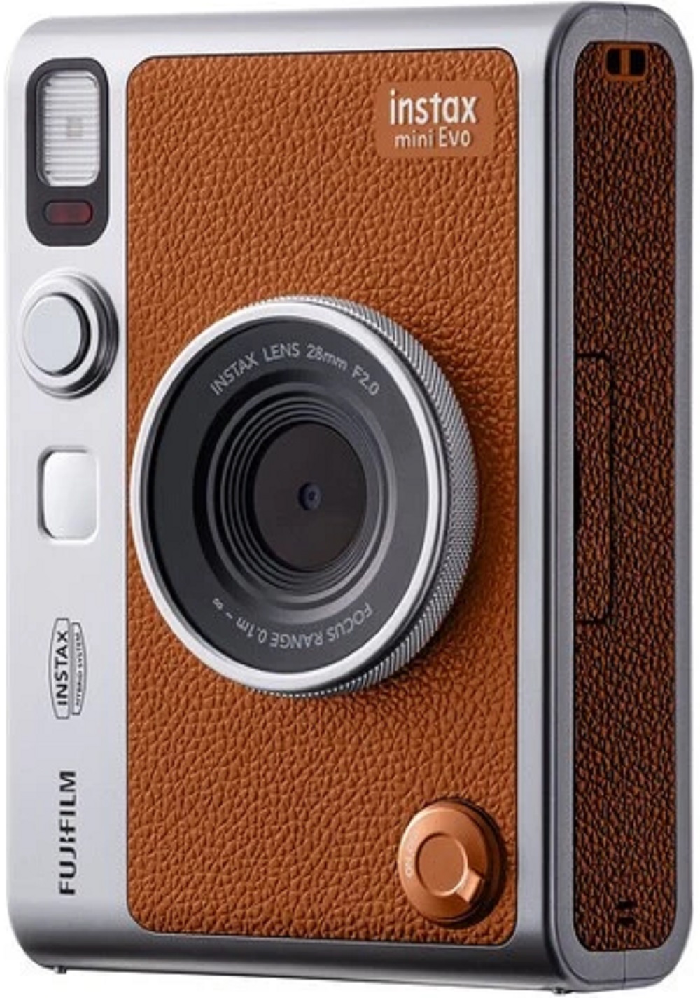 Фотоаппарат моментальной печати Fujifilm Instax Mini Evo, коричневый Фото 2