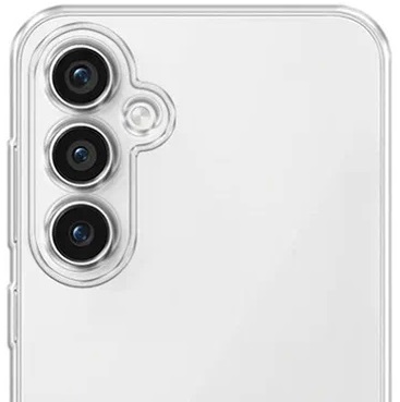 Силиконовый чехол для Samsung Galaxy S23 FE, прозрачный Фото 2