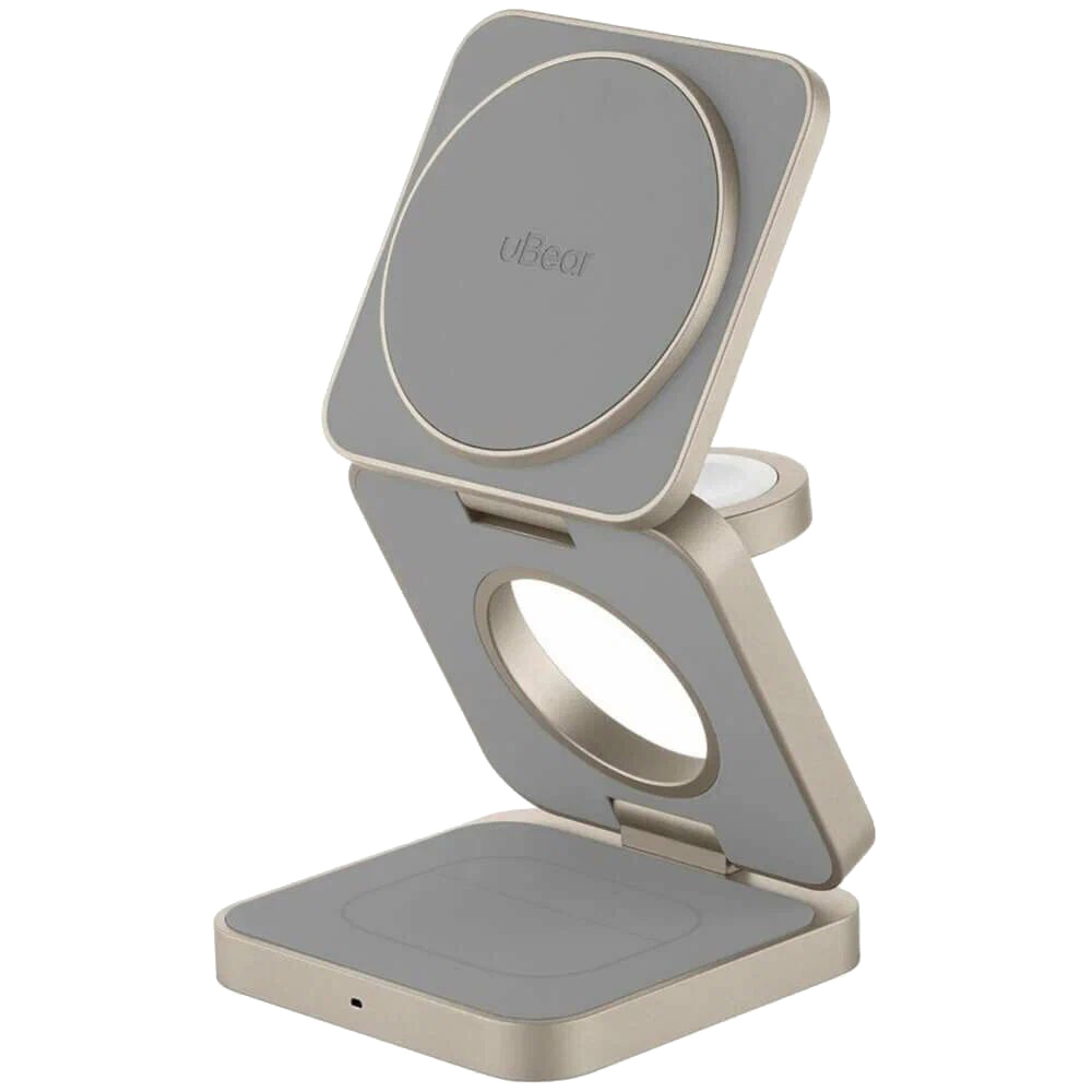 Беспроводное зарядное устройство uBear Balance, титан WL09TN31-ADM Фото 5