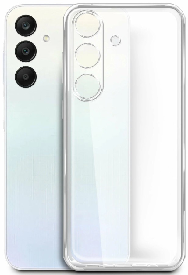 Силиконовый чехол для Samsung Galaxy A35, прозрачный Фото 0