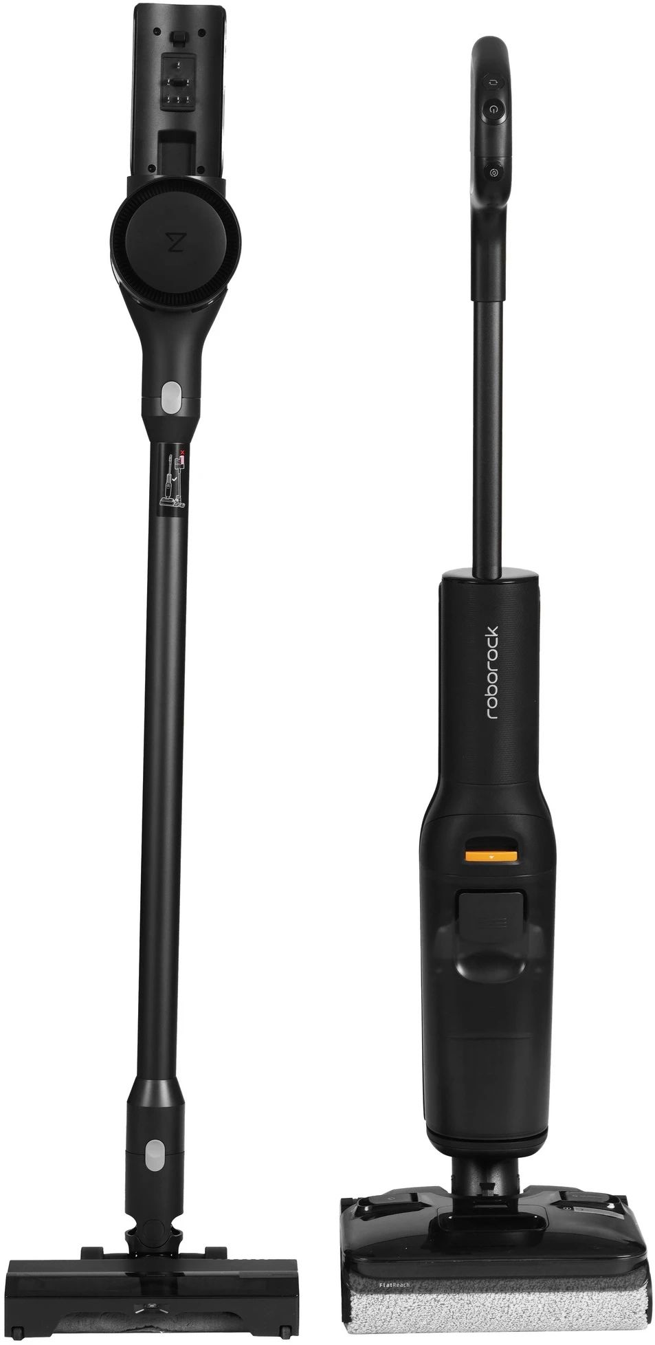 Вертикальный моющий пылесос Roborock F25 ACE Combo, черный Фото 1