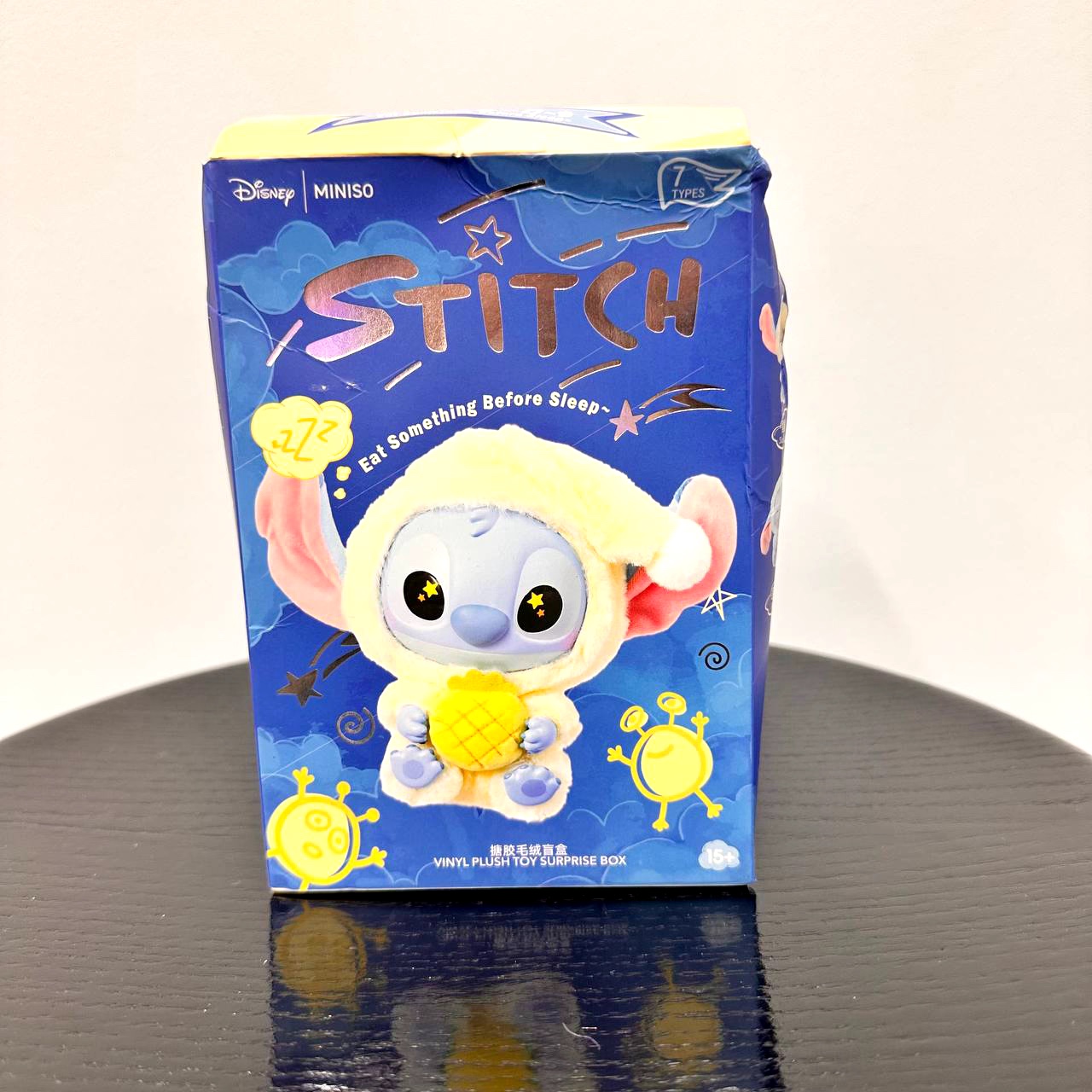 MINISO Disney Stitch Eat Something Before Sleep Blind Box (1 штука) Фото 1