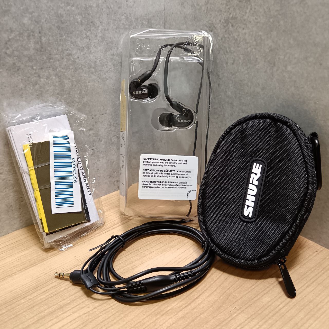 Наушники Shure SE215-K, черный Фото 2