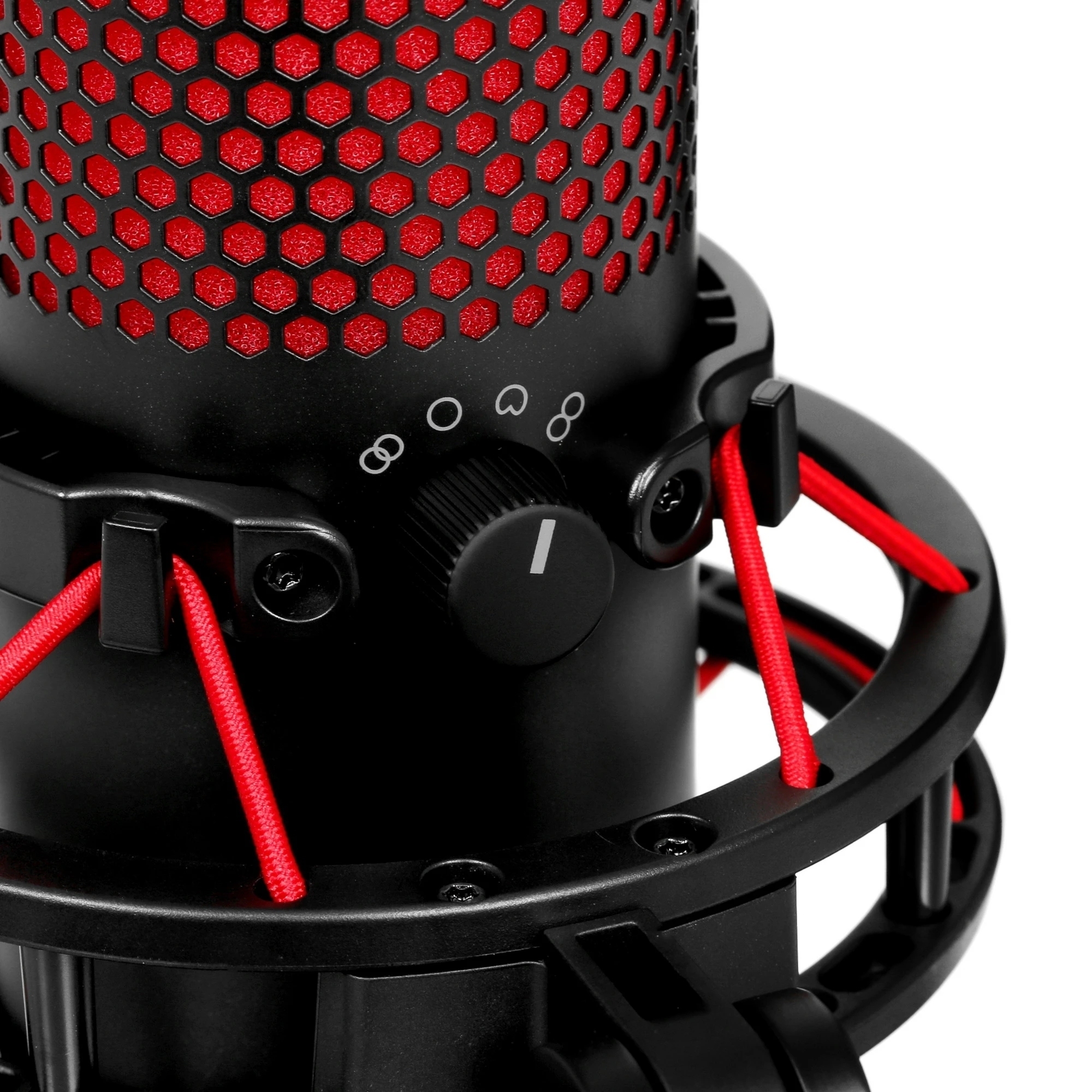 Микрофон HyperX QuadCast, черный/красный Фото 4