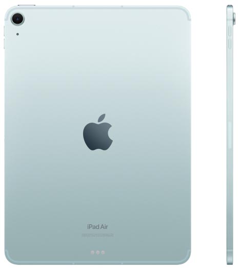 Планшет Apple iPad Air 11 (2025) Wi-Fi + Cellular 256Гб, синий Фото 2