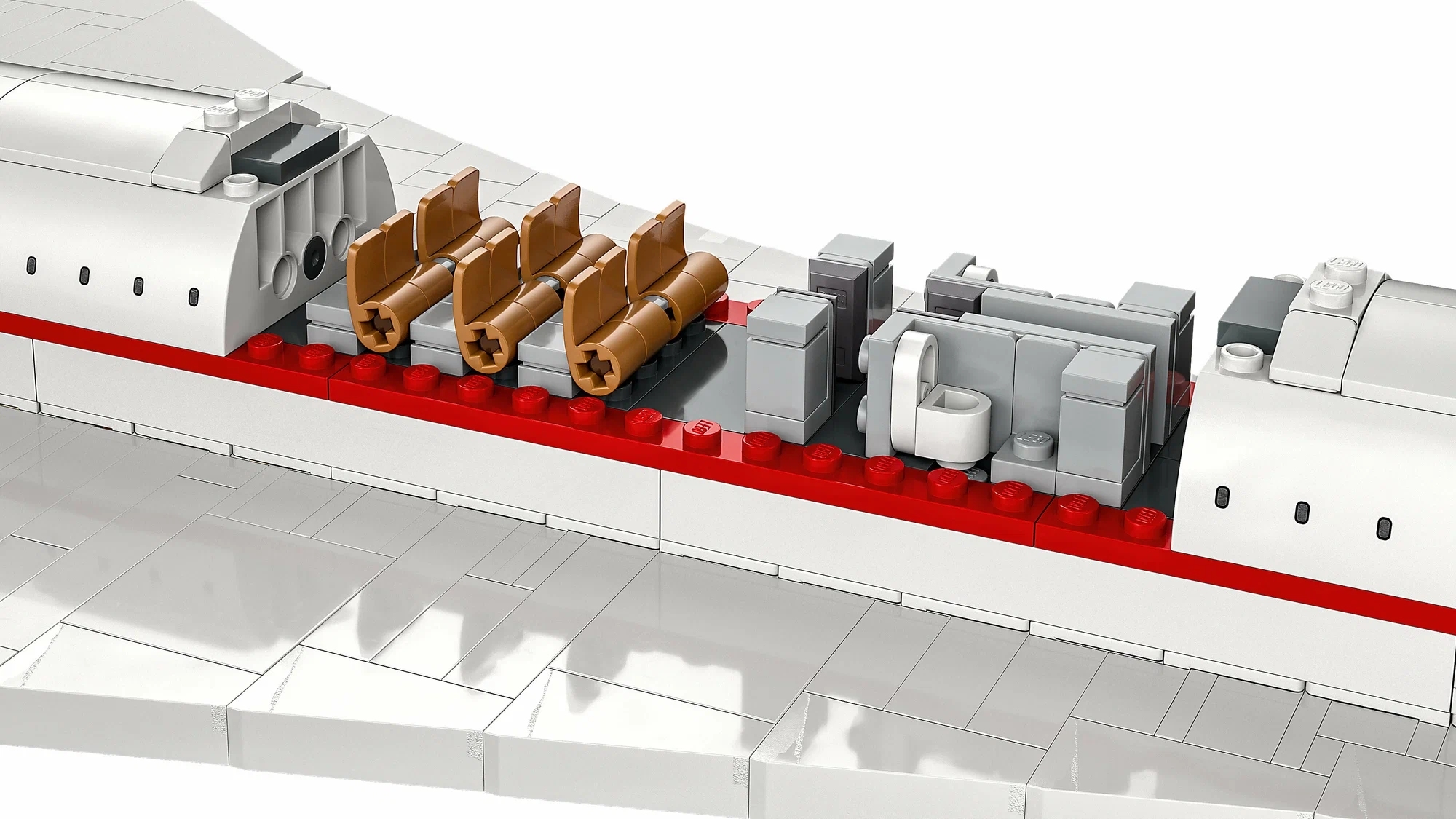 Конструктор LEGO 10318 ICONS Самолет Конкорд Фото 4