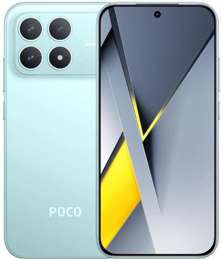 Смартфон POCO F8 Pro 12/256 ГБ, голубой Фото 0