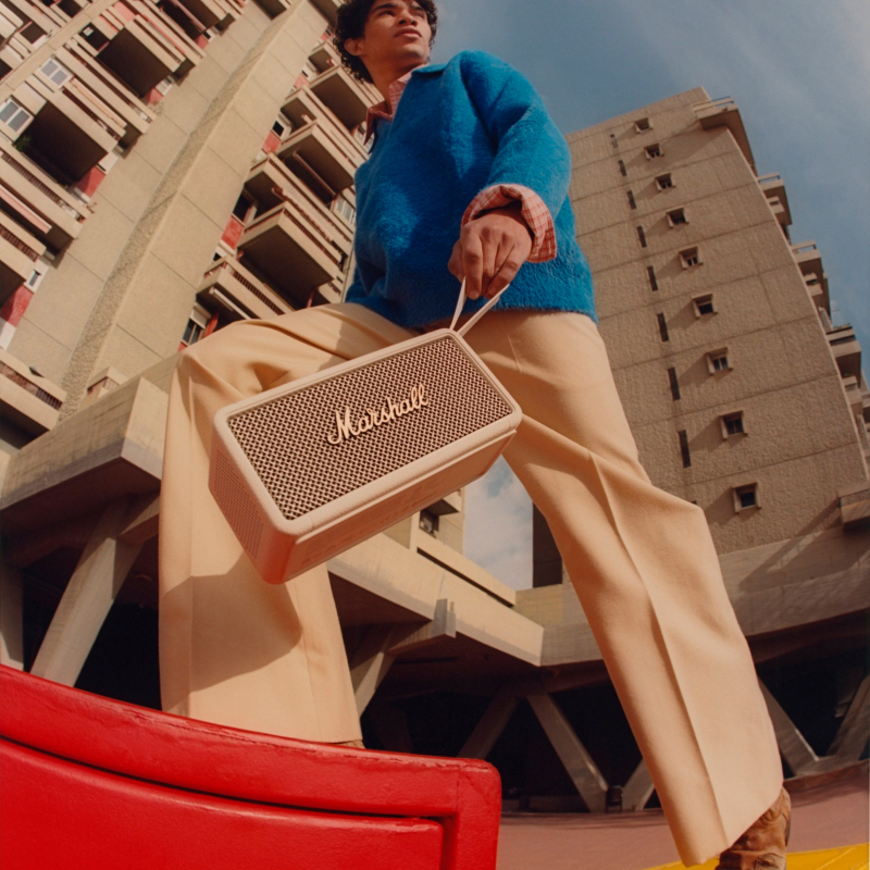 Портативная колонка Marshall Middleton, бежевый Фото 6