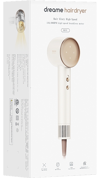 Фен Dreame Hair Glory White Фото 10