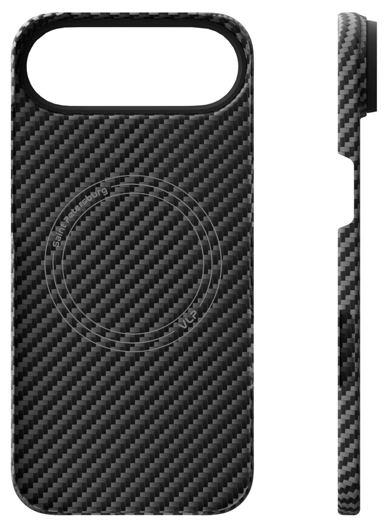 Чехол VLP Kevlar Case с MagSafe для iPhone Air, черный (1058068) Фото 2