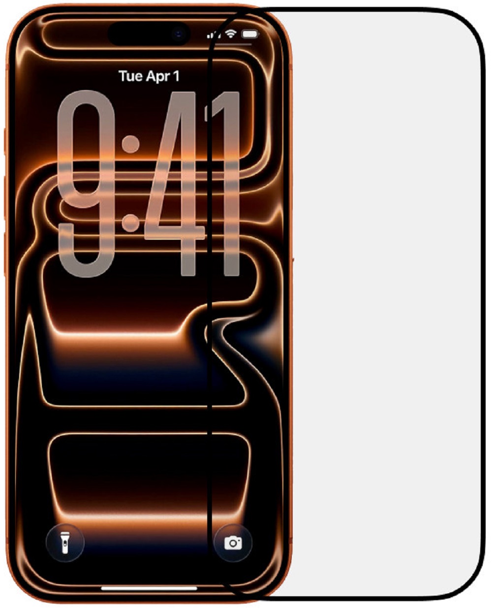 Защитное стекло  EriRock для iPhone 16 Pro/17/17 Pro Фото 0