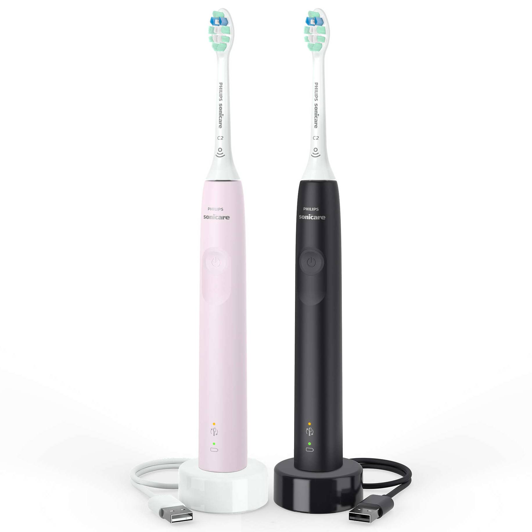 Набор электрических зубных щеток Philips Sonicare HX3675/15 3100