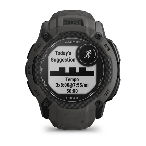Смарт-часы Garmin Instinct 2X Solar Graphite, графит (010-02805-00) Фото 4