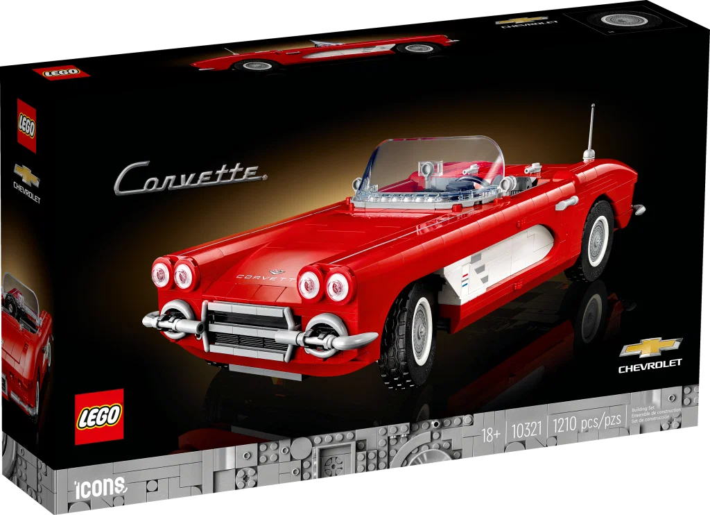 Конструктор LEGO Icons 10321 Corvette Фото 0