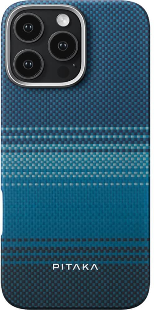 Чехол PITAKA Tactile Woven case для iPhone 16 Pro, Moonrise (KI1601MO) Фото 0