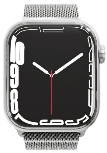 Ремешок VLP Milanese Band для Apple Watch 42/44/45mm, серебристый Фото 2