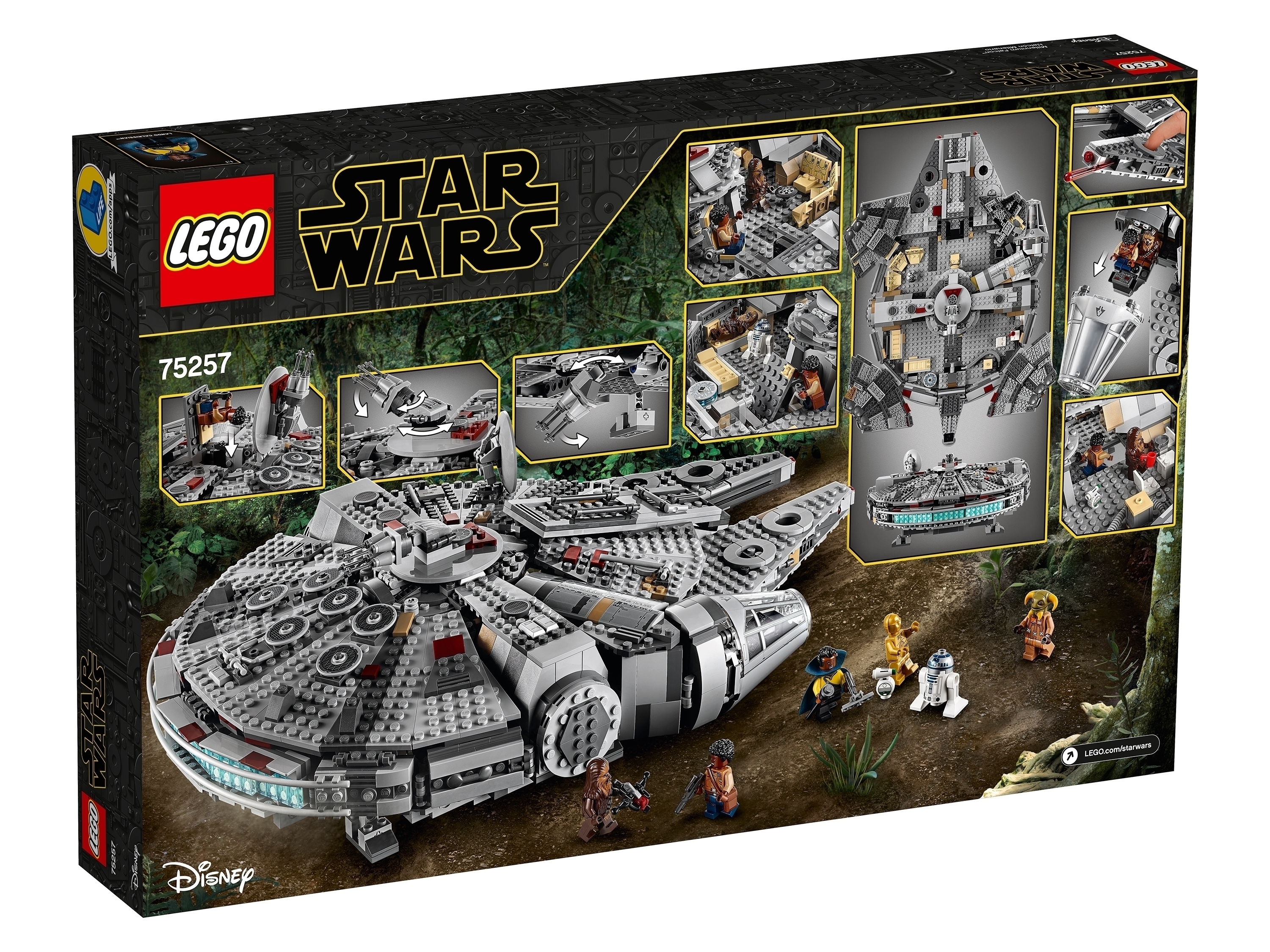 Конструктор LEGO Star Wars 75257 Сокол Тысячелетия Фото 8