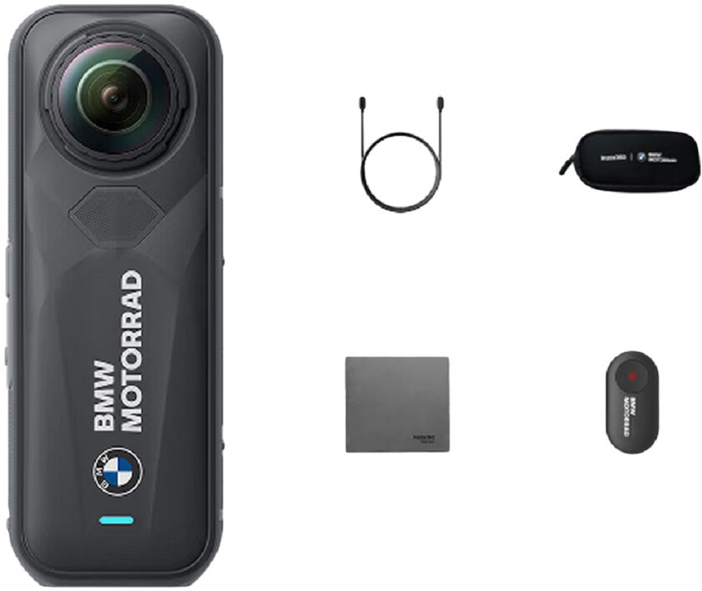 Экшн-камера Insta360 X5 BMW Motorrad Edition, черный Фото 1