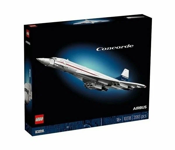 Конструктор LEGO 10318 ICONS Самолет Конкорд Фото 0