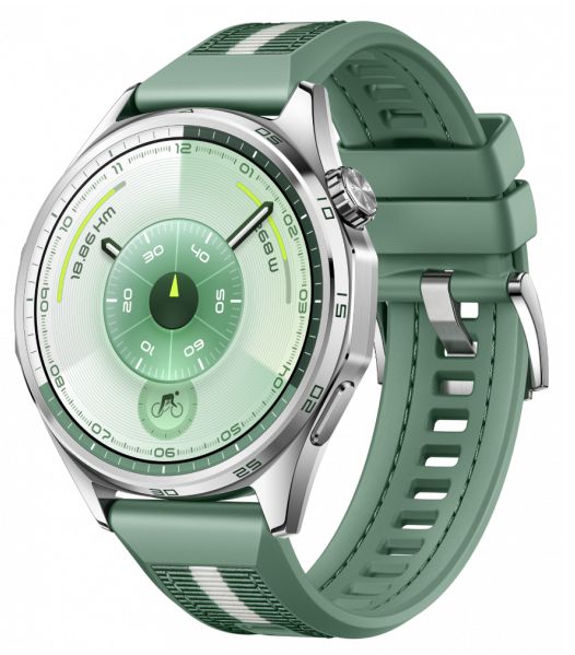 Смарт-часы Huawei Watch GT 6 46 мм, зеленый (55020FWD) Фото 0