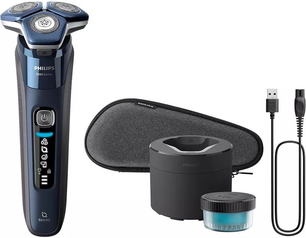 Электробритва Philips S7885/50, синий/черный Фото 1